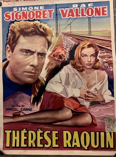 Thérèse Raquin, 1953 - Affiche de cinéma 2