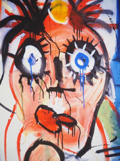 Paul KOSTABI  - Mon ami Andy Warhol - Impression pigmentaire signée 2