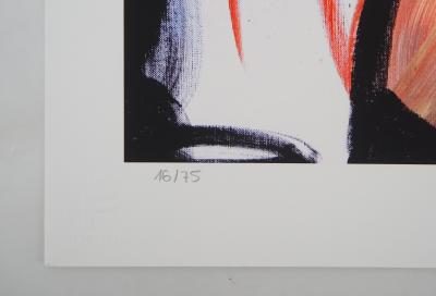 Paul KOSTABI  - Mon ami Andy Warhol - Impression pigmentaire signée 2