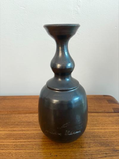 Jean MARAIS - Fiole et coupe en céramique, circa 1980 2