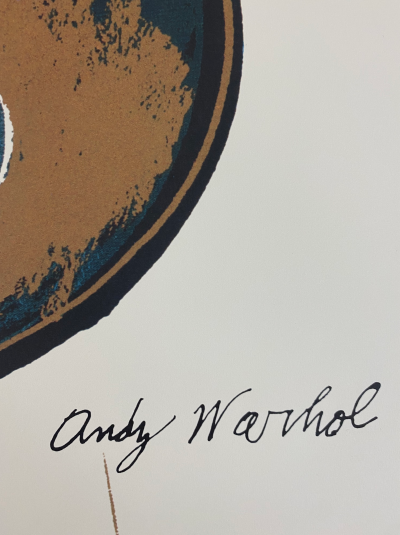 Andy WARHOL(d’après) - Us Dollar - Granolithographie 2