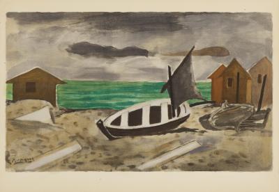 Georges BRAQUE (d’après) - À Varengeville (1956), 1959 - Lithographie/pochoir 2