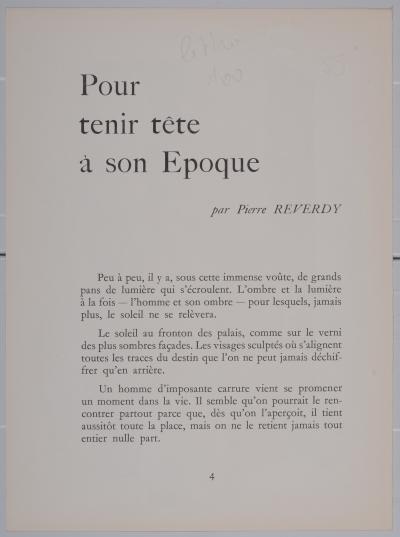 Fernand LEGER (after) - Nature Morte, 1955  - Lithograph 2