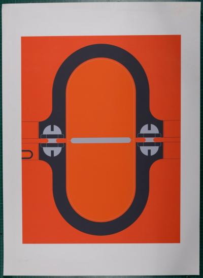 Ado SATO - Composition Pop (Animaux de la nuit), 1971 - Sérigraphie sur papier épais 2