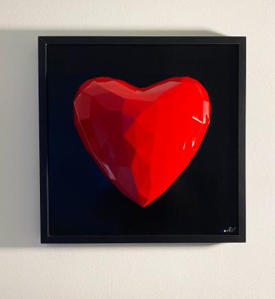 2NY - Heart Love, 2025 - Technique mixte 2