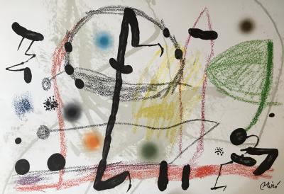 Joan MIRO - Maravillas con acrosticas 13, 1975 - Lithographie originale signée
