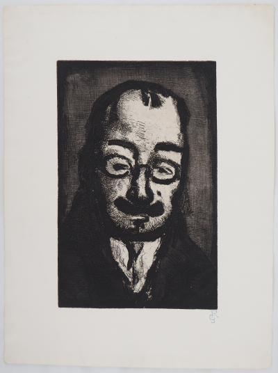 Georges ROUAULT - Le directeur de théâtre - Gravure originale 2