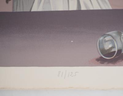 Nelly Gael - Les trois sœurs - Lithographie originale signée 2