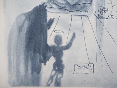Salvador DALI - Paradiso 12: Il trionfo di Cristo e della Vergine - Incisione firmata 2