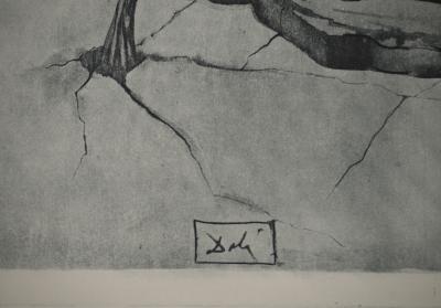Salvador DALI - Enfer 33 : Les Traîtres envers leur patrie - Gravure signée 2