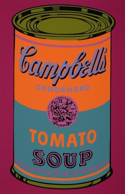 Andy WARHOL - Campbell’s Tomato Soup, 1968 - Original silkscreen 2