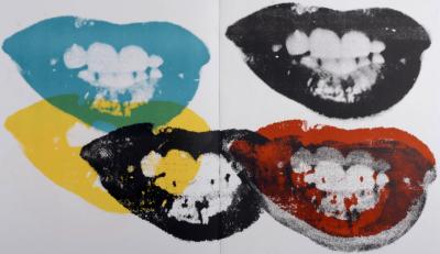 Andy WARHOL - Marilyn Monroe I Love Your Kiss Forever Forever, 1964 - Lithographie 2