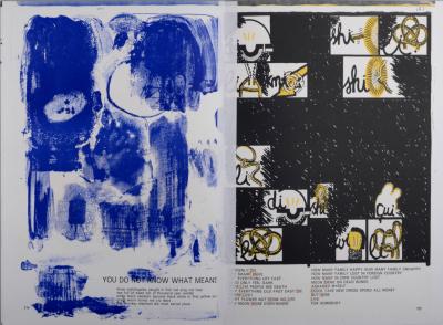 Andy WARHOL - Marilyn Monroe I Love Your Kiss Forever Forever, 1964 - Lithographie 2
