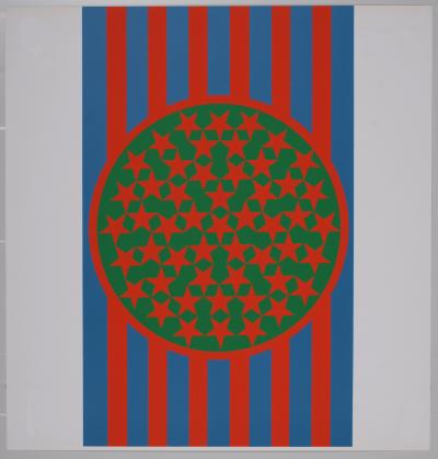 Robert INDIANA - Drapeau, 1968 - Sérigraphie originale 2