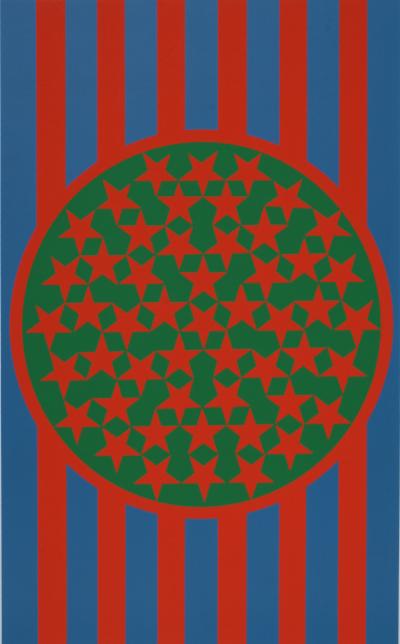 Robert INDIANA - Drapeau, 1968 - Sérigraphie originale 2
