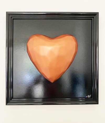 2NY - Heart Love, 2021 - Technique mixte 2