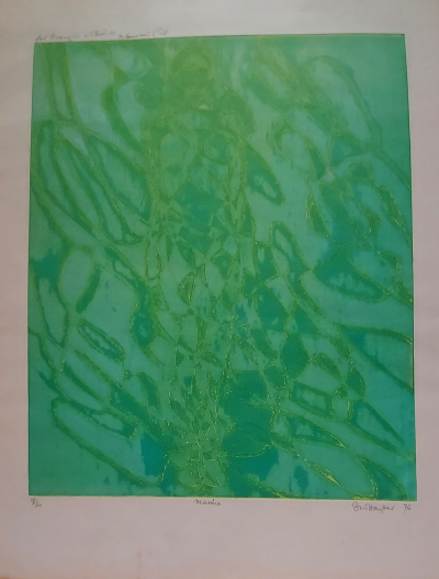 Stanley William HAYTER  - Marais 1976  - Gravure originale signée et justifiée au crayon 2