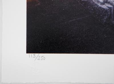 JR - JR au Louvre, 2021 - Impression lithographique signée au crayon 2