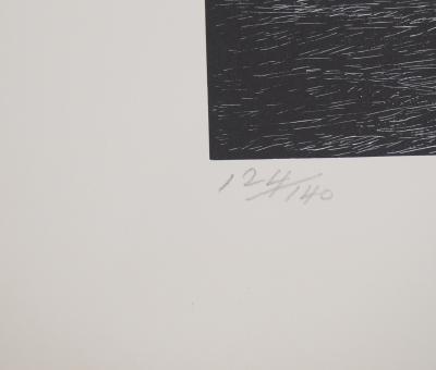 Herbert Lespinasse - Bateau ivre au clair de lune - Lithographie originale signée 2