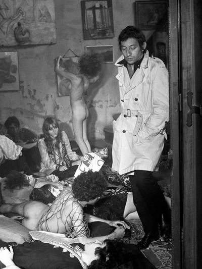 Roger PICARD - Serge Gainsbourg et Jane Birkin Cannabis, 1970 - Photographie 2
