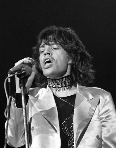 Roger PICARD - Mick Jagger au Palais des Sports, 1970 - Photographie argentique 2