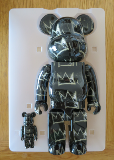 Medicom Toy - BEARBRICK x Jean-Michel Basquiat  - Vol. 8 ensemble 100% et 400% - Figurines 2