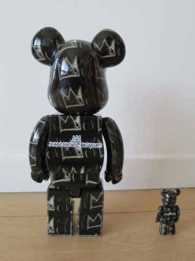 Medicom Toy - BEARBRICK x Jean-Michel Basquiat  - Vol. 8 ensemble 100% et 400% - Figurines 2