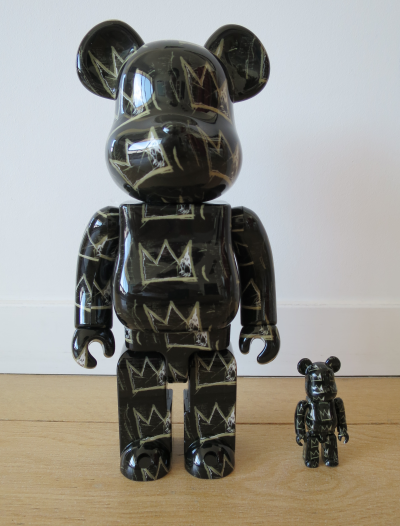 Medicom Toy - BEARBRICK x Jean-Michel Basquiat  - Vol. 8 ensemble 100% et 400% - Figurines 2