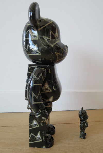 Medicom Toy - BEARBRICK x Jean-Michel Basquiat  - Vol. 8 ensemble 100% et 400% - Figurines 2