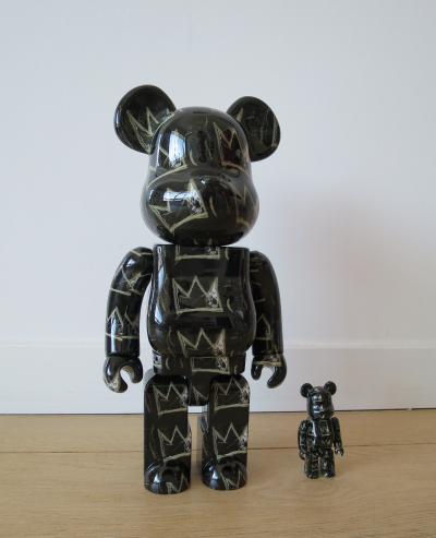 Medicom Toy - BEARBRICK x Jean-Michel Basquiat  - Vol. 8 ensemble 100% et 400% - Figurines 2