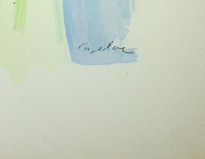 Milivoj UZELAC - L’Aviron - Lithographie originale signée 2