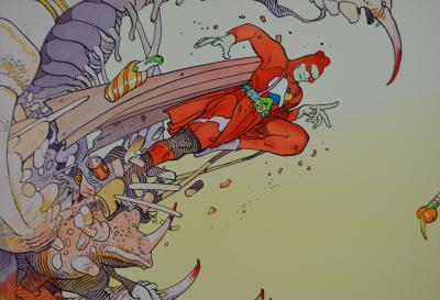 Moebius - Starwatcher: The Other World - Stencil 2