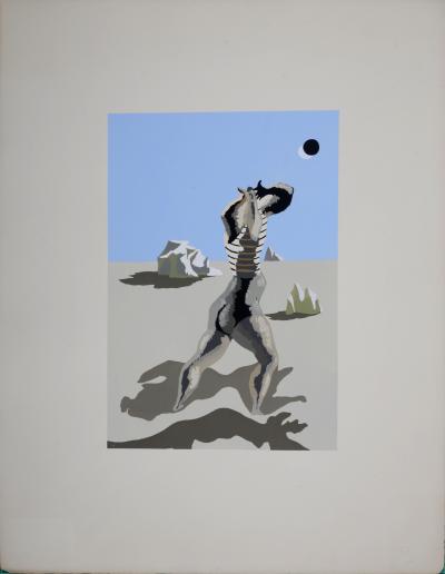 Jean LURCAT (after) - Baigneuse, 1933 - Pochoir 2