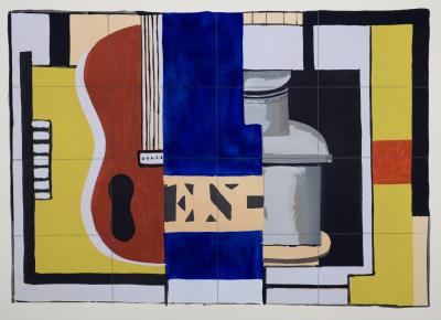 Fernand LEGER (after) -  L’Encrier, 1933 -  Pochoir 2