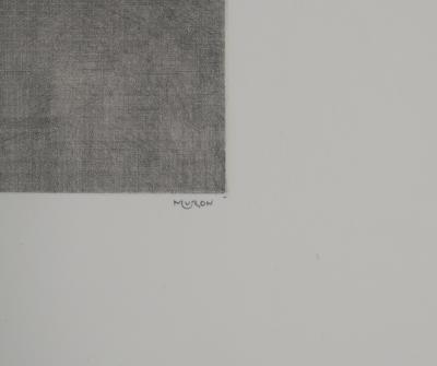 Jacques Muron - L'étau  - Gravure originale signée 2