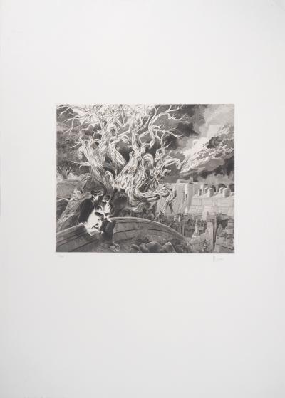 Jacques Muron - Les Fondeurs, 1978 - Gravure originale signée 2