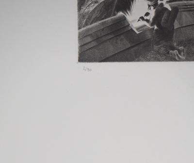 Jacques Muron - Les Fondeurs, 1978 - Gravure originale signée 2