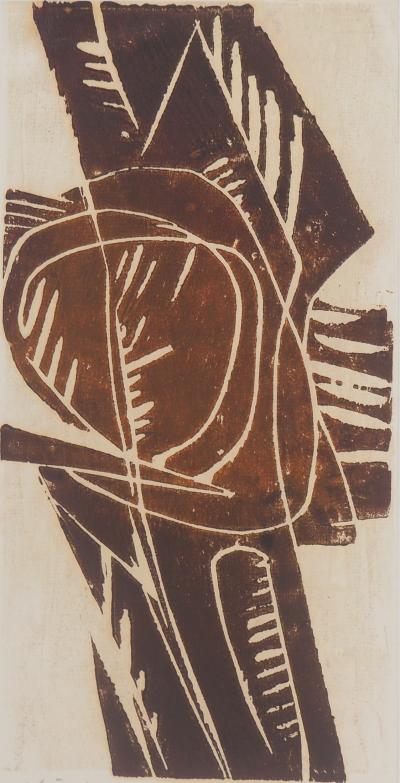 Silvano Bozzolini - Noeud - Gravure originale signée 2