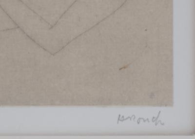 Krouch - Nu asiatique - Gravure originale signée 2