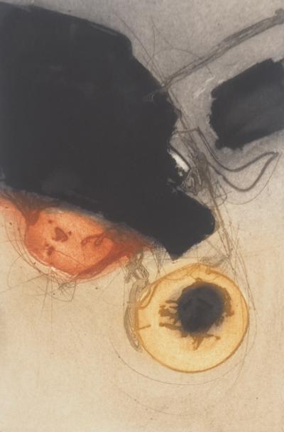 Erik Bersou - Un rond - Gravure originale signée 2