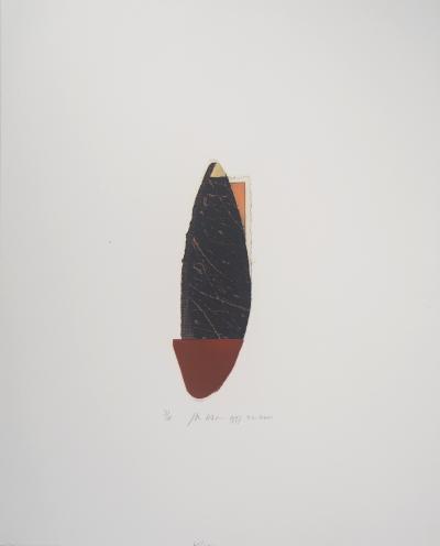 Jan Naezer - Domination abstraite, 1997 - Gravure originale signée 2