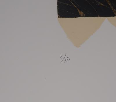 Jan Naezer - Montagnes Russes, 1998  - Gravure originale signée 2