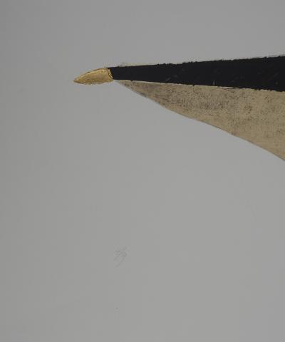 Jan Naezer - Writing feather, 1994 - Original signed etching 2
