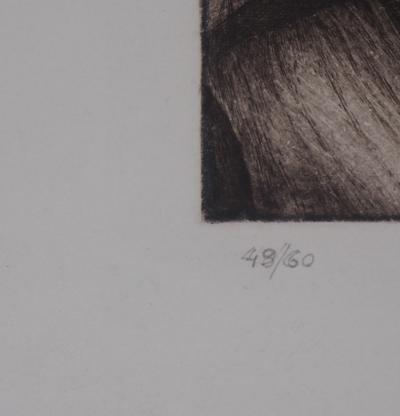 Christian Robilliard - La Rencontre surréaliste - Gravure originale signée 2
