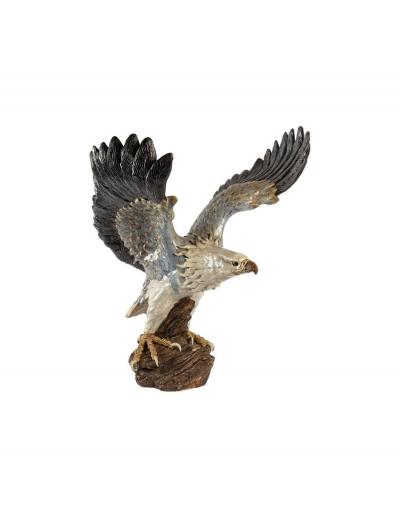 Japon - Aigle en céramique émaillée, fin du XIXe siècle 2