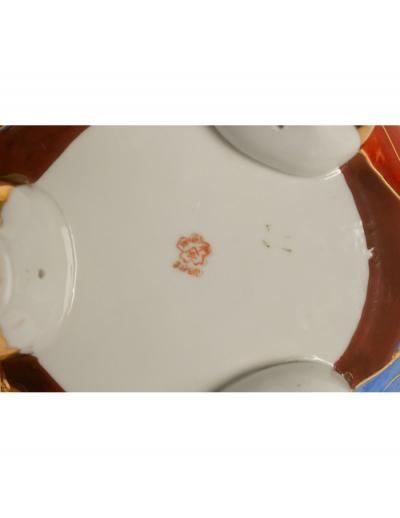 Japon - Satsuma-Yaki Japon Grand Brûle-Parfum en porcelaine 2