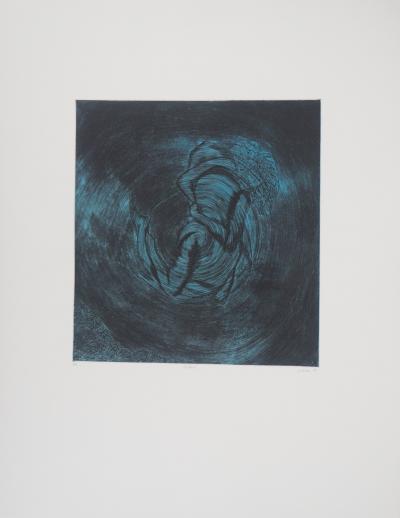 Nicolas-Simon Sochos- Hommage à Lautréamont : Maldoror -  Gravure originale signée 2