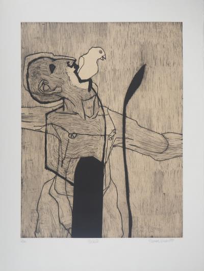François Vincent - Allégorie : La Fertilité, 1997 - Gravure originale signée 2