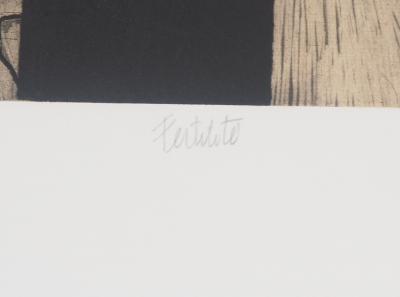 François Vincent - Allégorie : La Fertilité, 1997 - Gravure originale signée 2