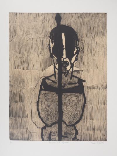 François Vincent - La même et la différence, 1997 - Gravure originale signée 2